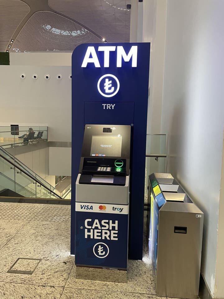 이스탄불 공항 ATM 사용금지