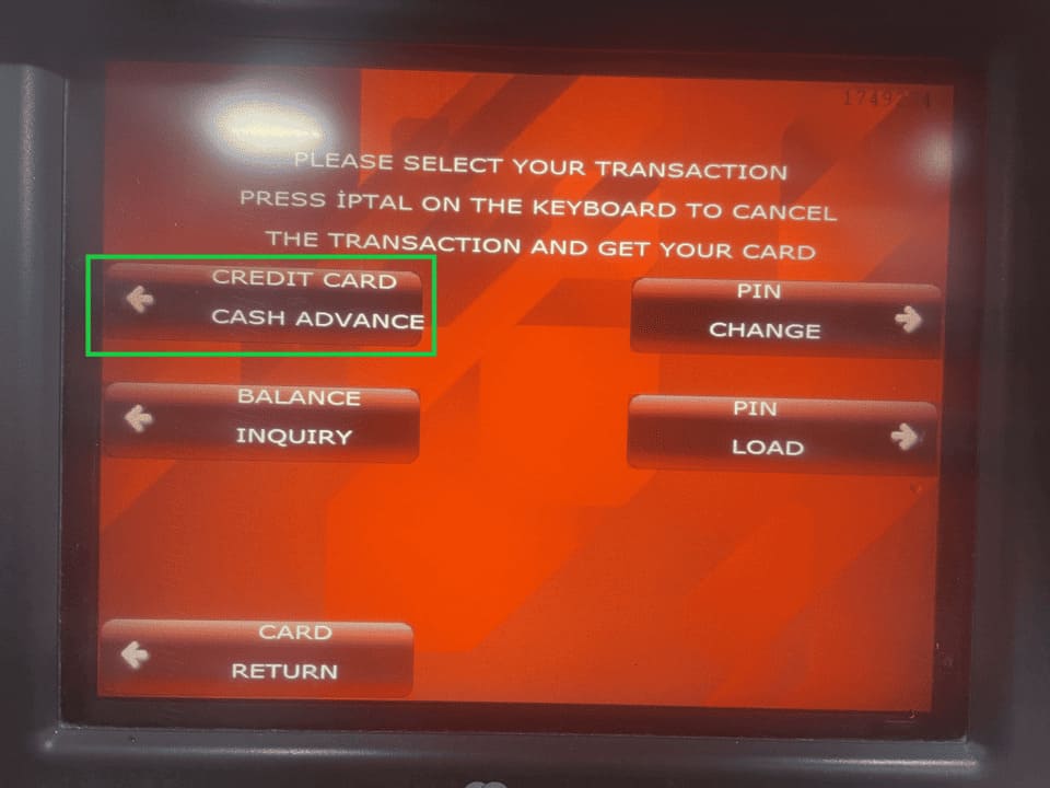 이스탄불 수수료 무료 ATM, 터키 ATM 사용방법, ATM 용어