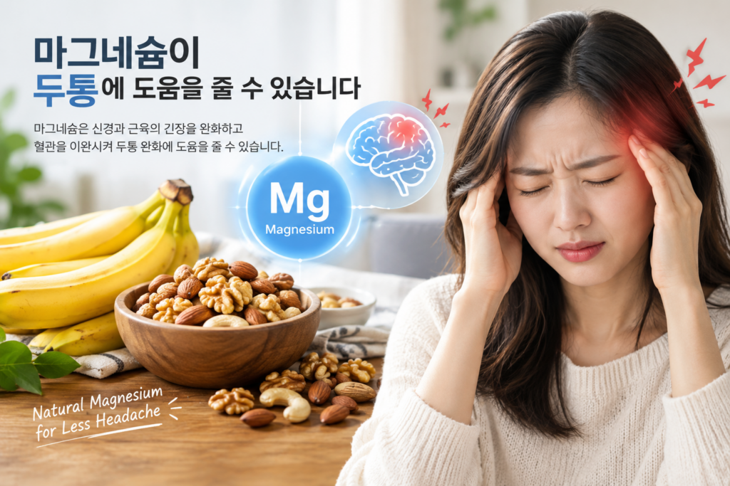 마그네슘, 두통, 마그네슘 두통 효과